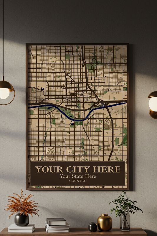 32+	Home Decor Elegant Options: Custom Wall Art Maps - Rochag