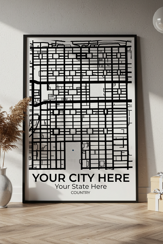 32+	Gift Idea Boyfriend Options: Custom Wall Art Maps - Rochag