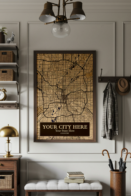 32+	Interior Design Artwork Possibilities: Custom Wall Decor Maps - Rochag