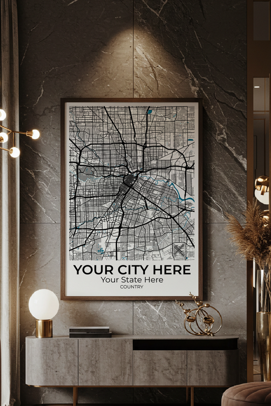 34+	Entrance Building Design Ideas: Customizable Wall Decor Maps