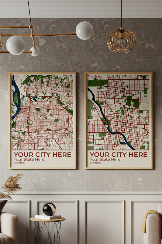 34+	Office Decor Workplace Professional Configurations: Personalizable Maps Artworks