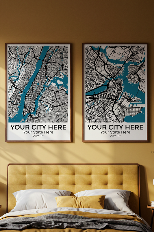 34+	Wall Art Bedroom Aesthetic Ideas: Customizable Wall Decor Maps