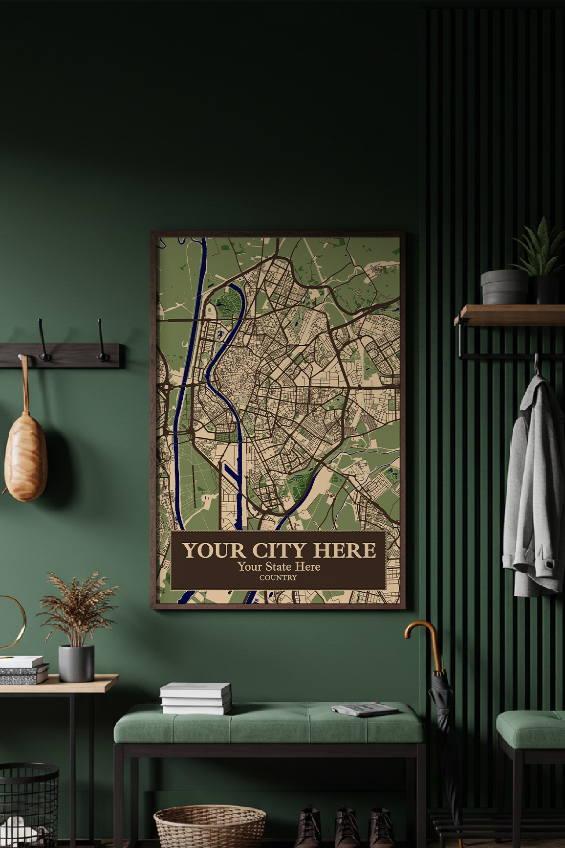 34+	Contemporary Art Home Decor	Alternatives: Customizable Wall Art Maps - Rochag