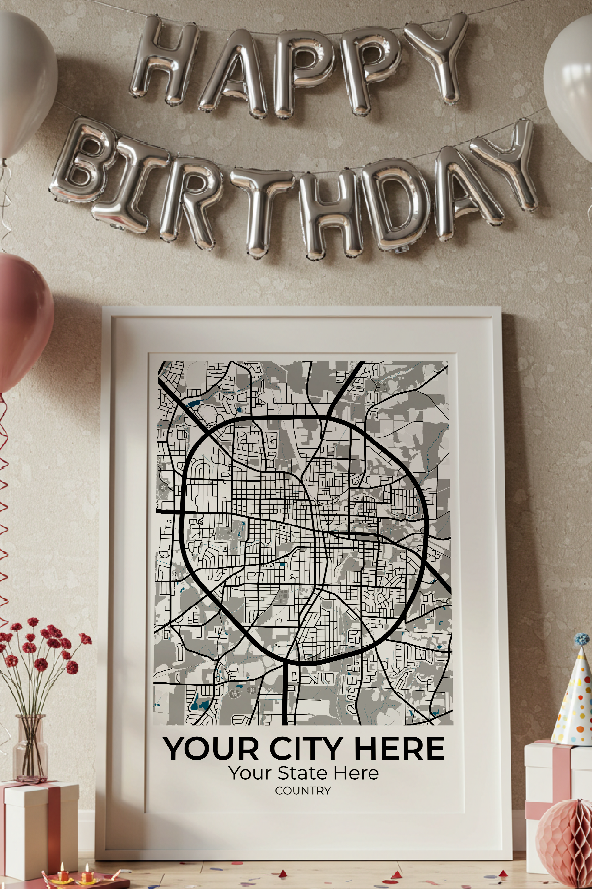 34+	Gift Idea For Men	Ideas: Customizable Wall Decor Maps - Rochag