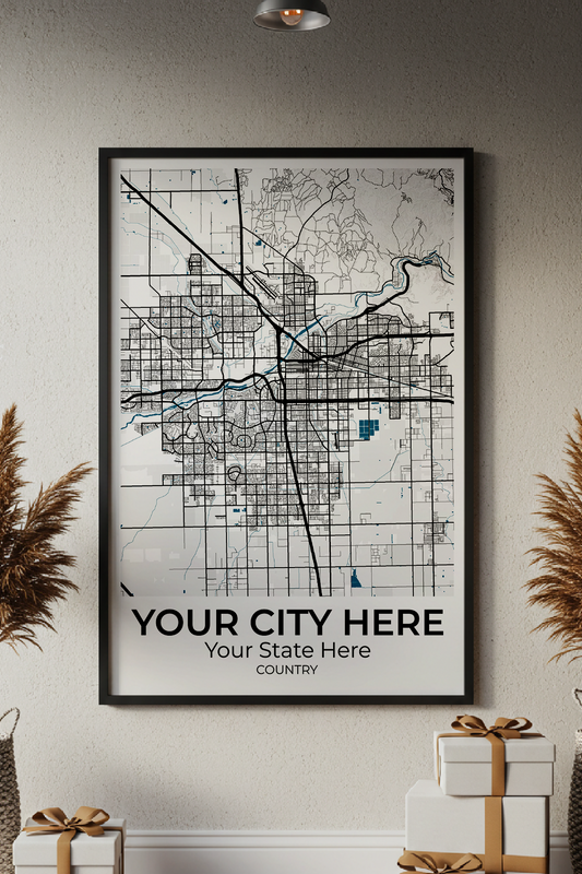 34+	Gift Idea Girlfriend Configurations: Personalizable Maps Artworks - Rochag