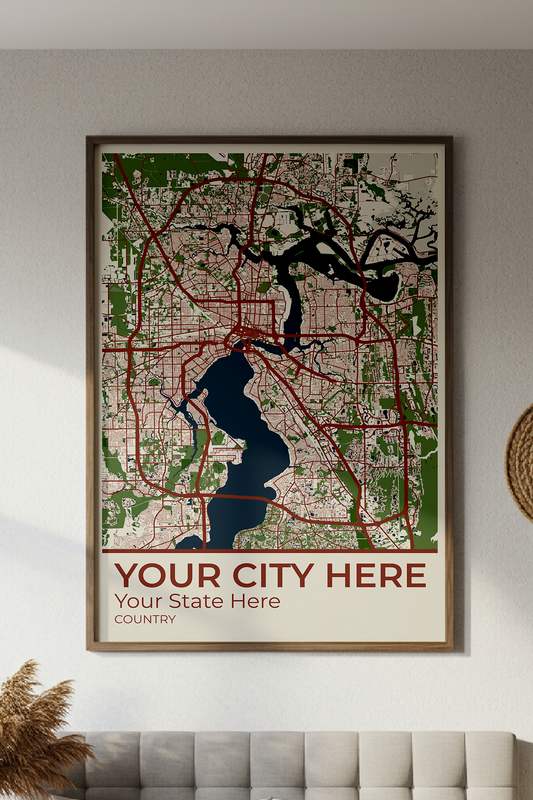 36+	Bedroom Decor Aesthetic Alternatives: Customizable Wall Art Maps