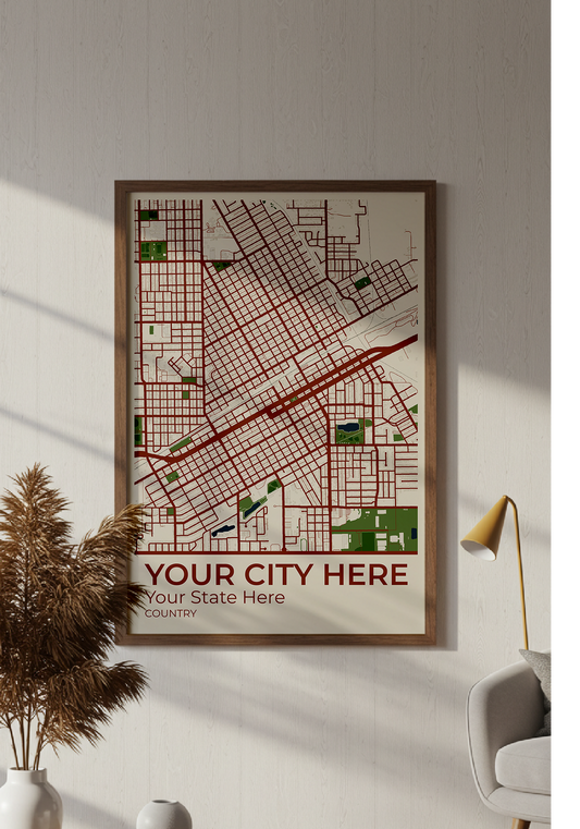 36+	Contemporary DIY Custom Home Decor	Combinations: Personalizable Framed Maps - Rochag