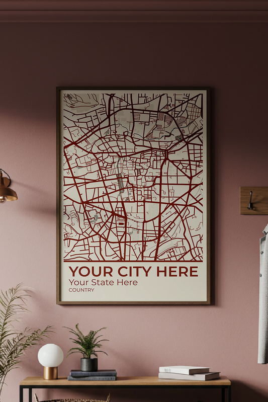 36+	Modern Decor Design	Combinations: Personalizable Framed Maps - Rochag