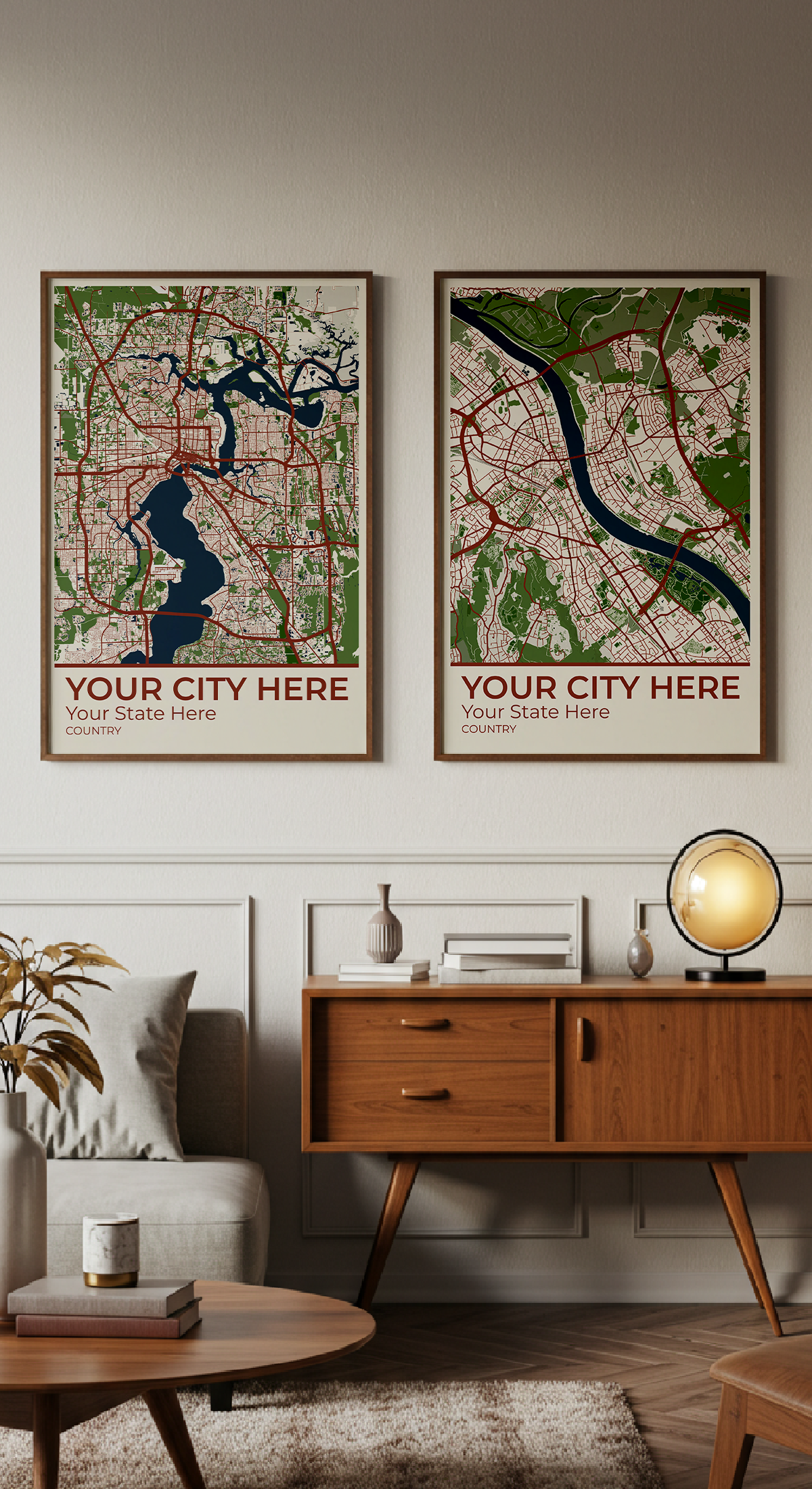 38+	Aesthetic Wall Art	Configurations: Personalizable Maps Artworks - Rochag