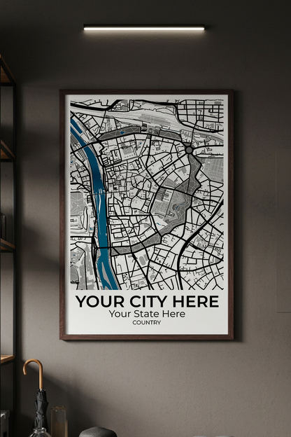 38+	Contemporary House Aesthetic	Configurations: Personalizable Maps Artworks - Rochag