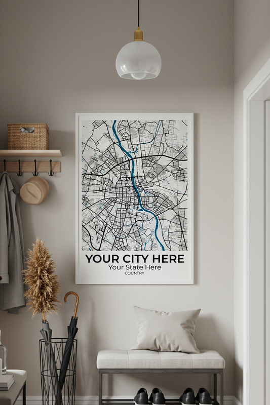 38+	Europe Aesthetic Wall Art Alternatives: Customizable Wall Art Maps - Rochag