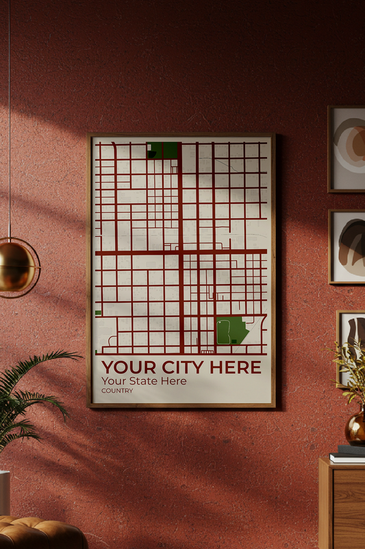 38+	Room Aesthetic Alternatives: Customizable Wall Art Maps