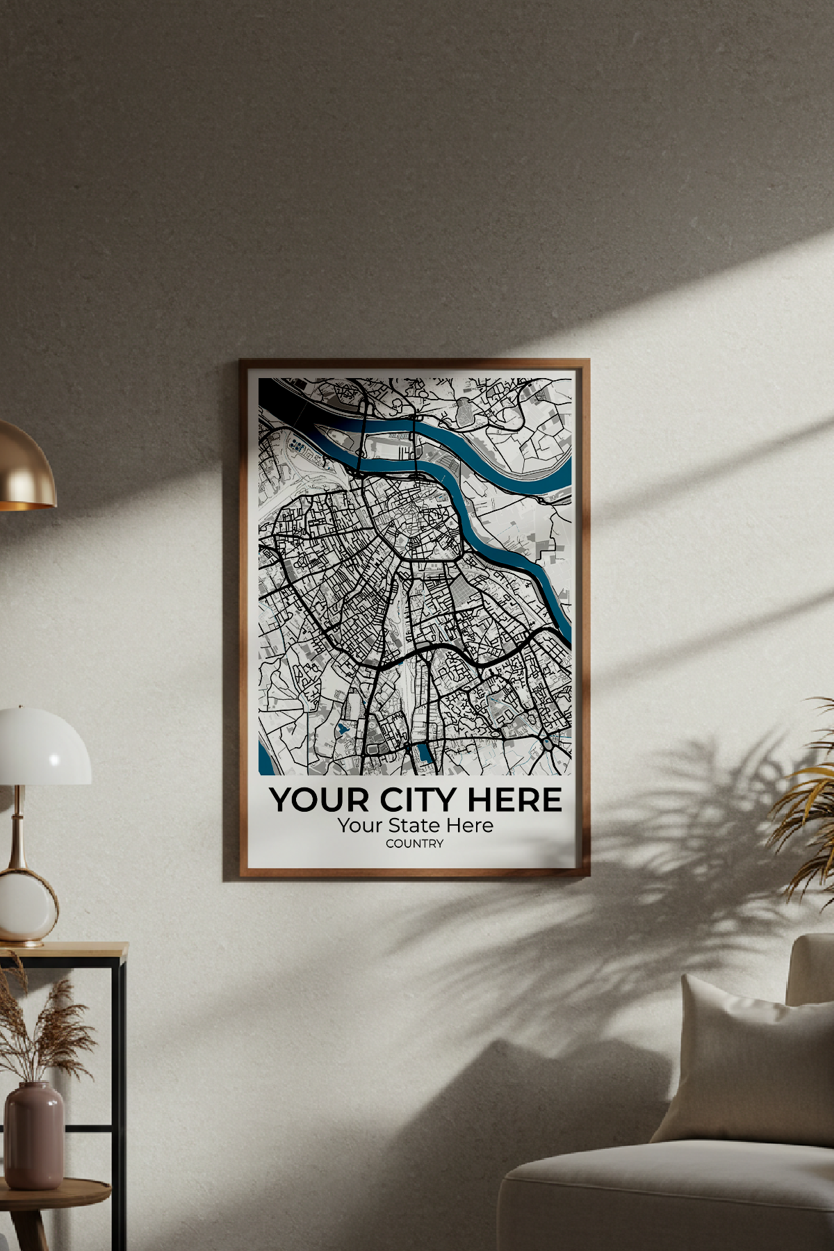 40+	Aesthetic House Decoration Possibilities: Custom Wall Decor Maps