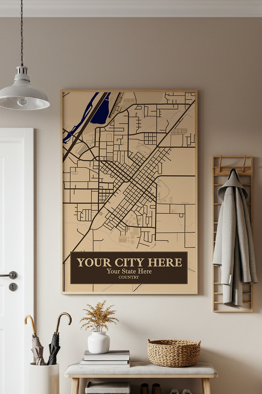 40+	Aesthetic Wall Decoration Ideas	Combinations: Personalizable Framed Maps - Rochag