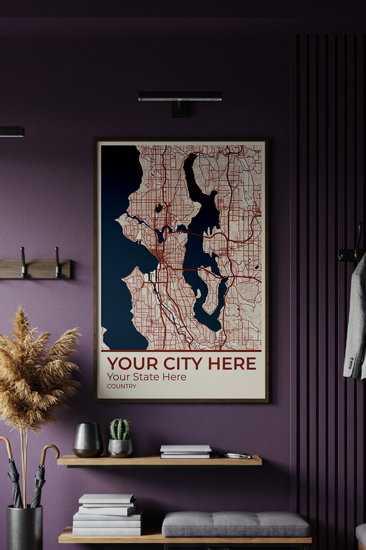 40+	Home Decoration Aesthetic Ideas Possibilities: Custom Wall Decor Maps - Rochag