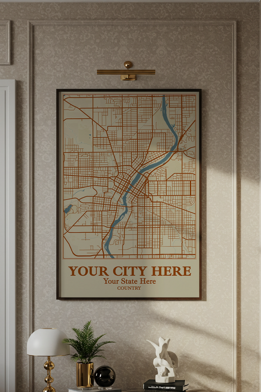 40+	Residential Hallway Options: Custom Wall Art Maps - Rochag