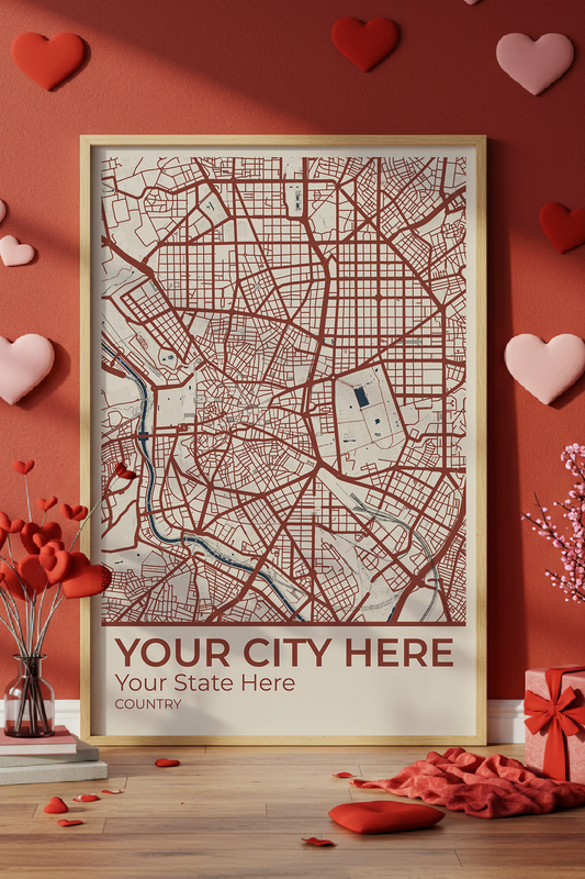 40+	Valentines Gift Luxury	Possibilities: Custom Wall Decor Maps - Rochag