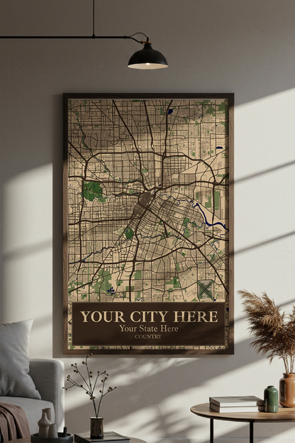 42+	Custom Modern Home Decoration Possibilities: Custom Wall Decor Maps