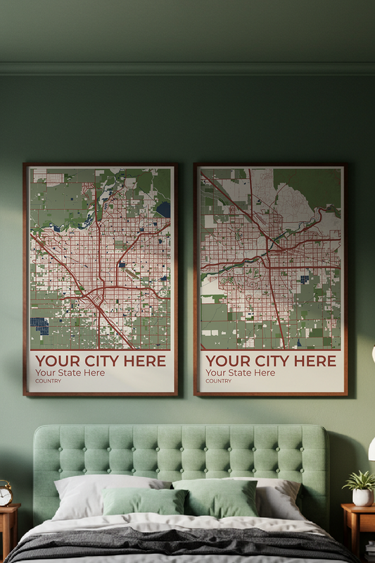 42+	Home Decor Ideas Bedroom Configurations: Personalizable Maps Artworks - Rochag