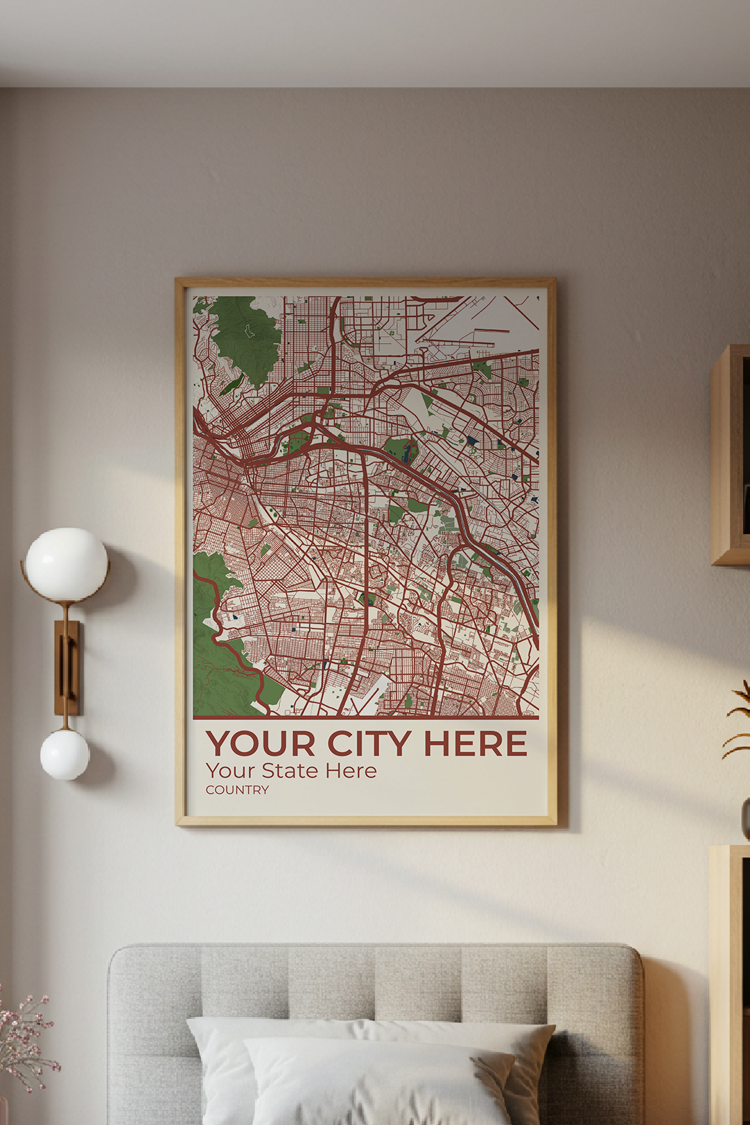 42+	Dorm Room Designs College Alternatives: Customizable Wall Art Maps