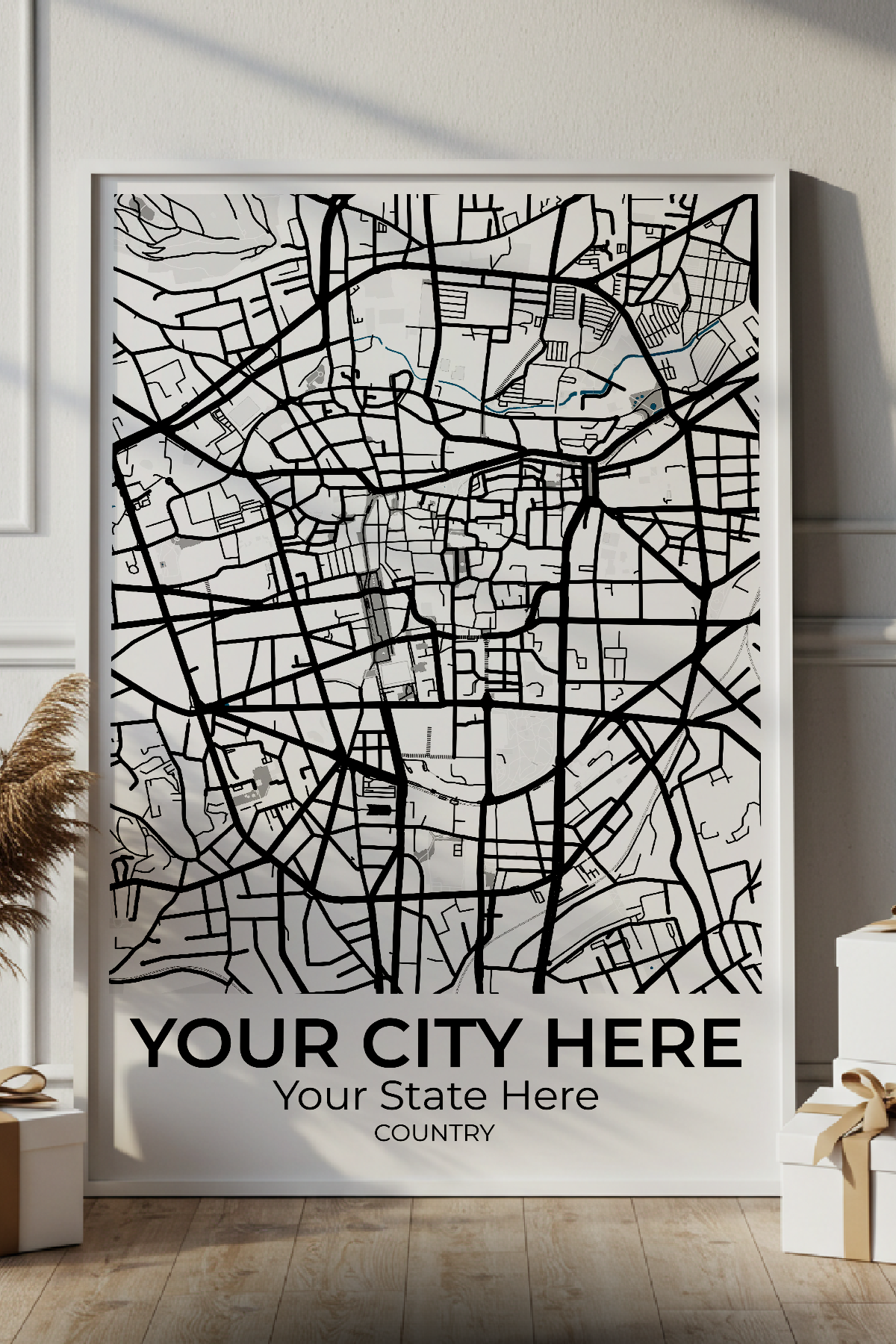 42+	Gift Idea Girlfriend Birthday	Alternatives: Customizable Wall Art Maps - Rochag