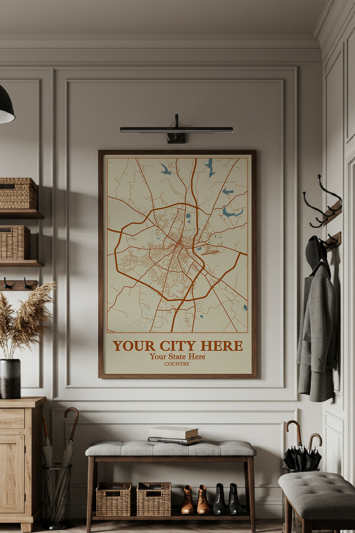 42+	Room Essentials Ideas: Customizable Wall Decor Maps - Rochag