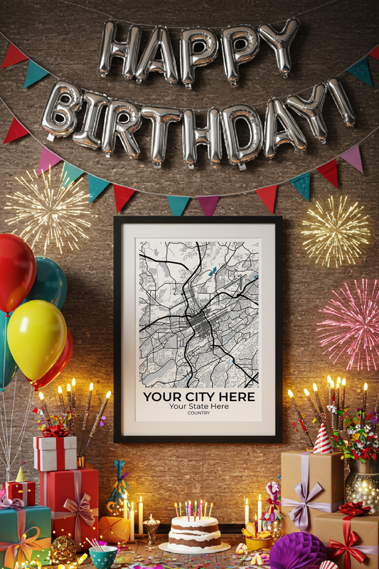 44+	Gift Ideas For Boys Combinations: Personalizable Framed Maps