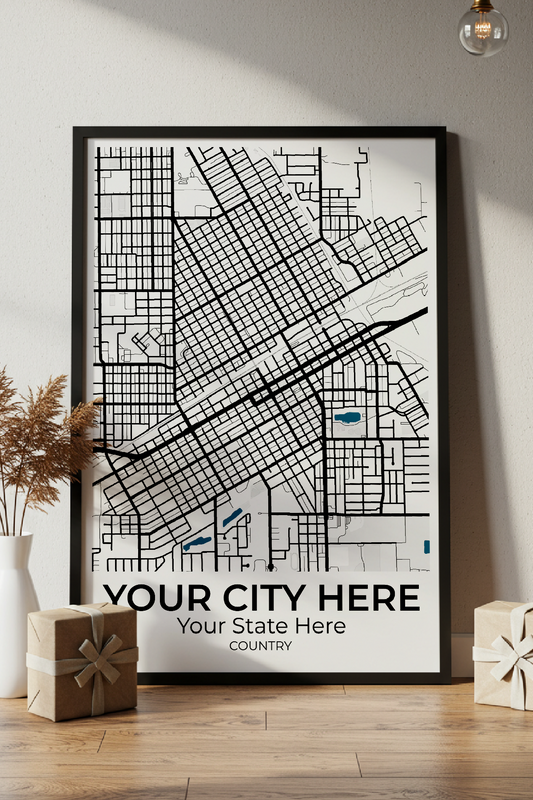 44+	Gift Idea Best Friend Possibilities: Custom Wall Decor Maps - Rochag