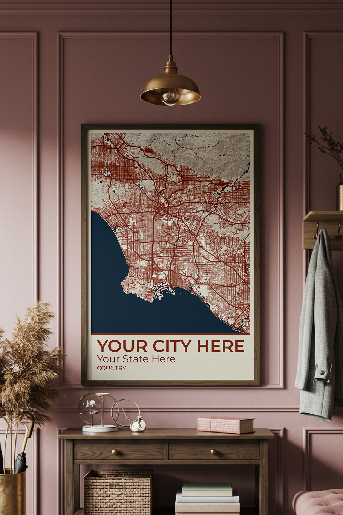 44+	Latest Trends In Wall Decor Options: Custom Wall Art Maps - Rochag