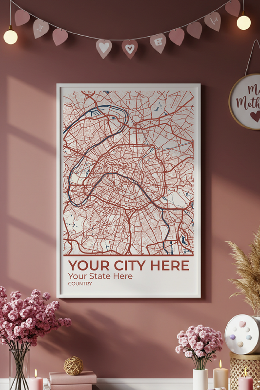 10+	Mothers Day Gift For Mother In Law	Alternatives: Customizable Wall Art Maps - Rochag