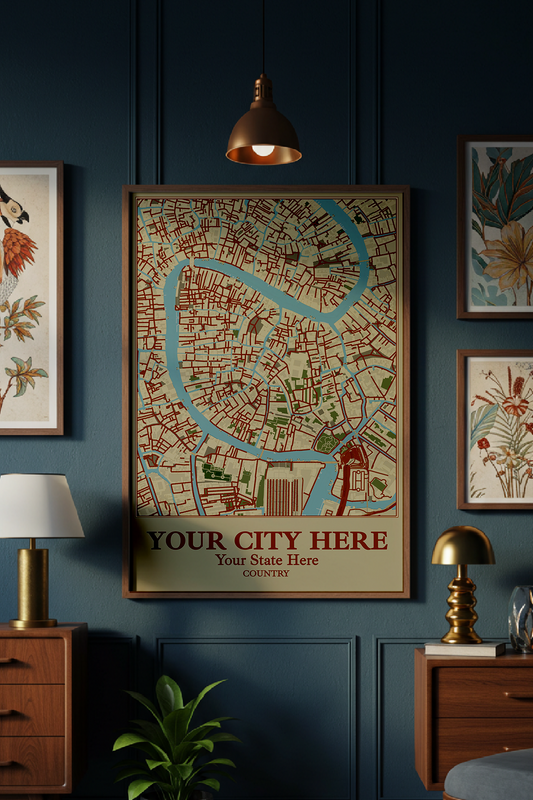 10+	Wall Art Aesthetic Cool Alternatives: Customizable Wall Art Maps - Rochag