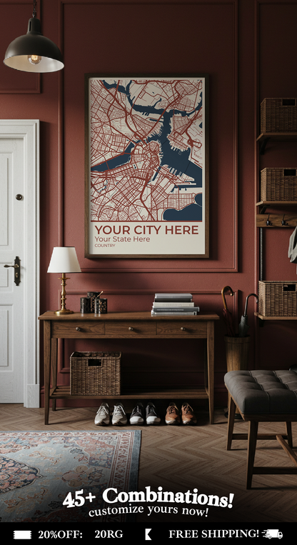 10+	Wall Art Apartment Ideas: Customizable Wall Decor Maps - Rochag