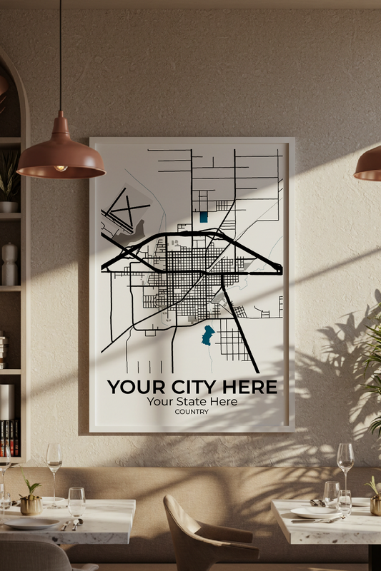 45+	Minimalist Wall Art Arrangement Configurations: Personalizable Maps Artworks - Rochag