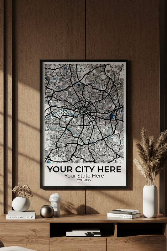 45+	Contemporary House Configurations: Personalizable Maps Artworks - Rochag