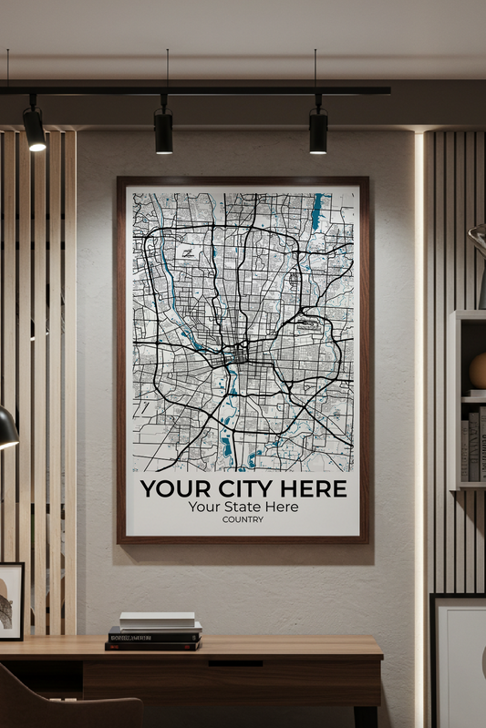 45+	Framed Entryway Wall	Alternatives: Customizable Wall Art Maps - Rochag