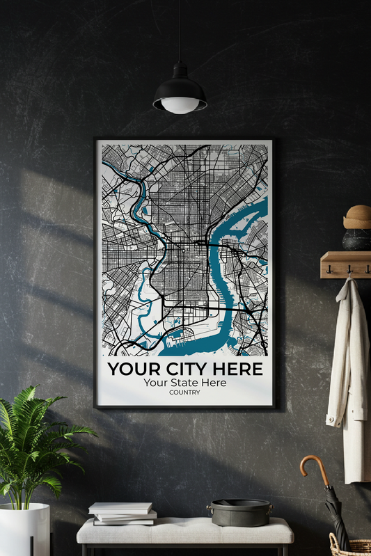 45+	Room Inspo Aesthetic	Configurations: Personalizable Maps Artworks - Rochag