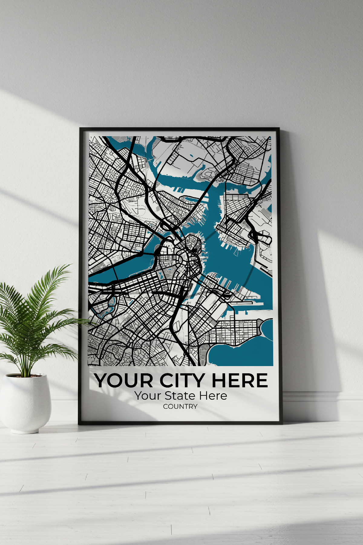 12+	Gift Ideas For Coworkers Possibilities: Custom Wall Decor Maps - Rochag