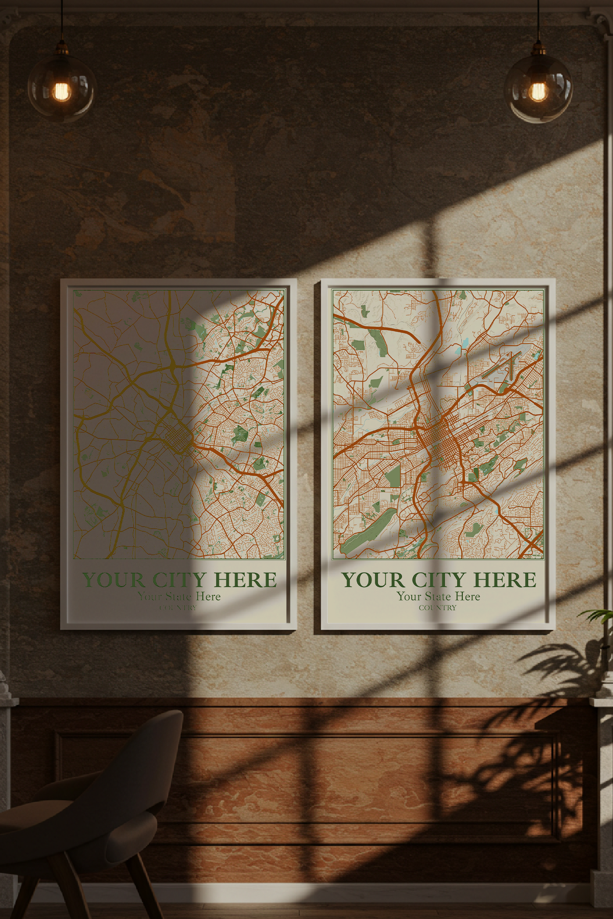 12+	Home Decor And DIY	Options: Custom Wall Art Maps - Rochag