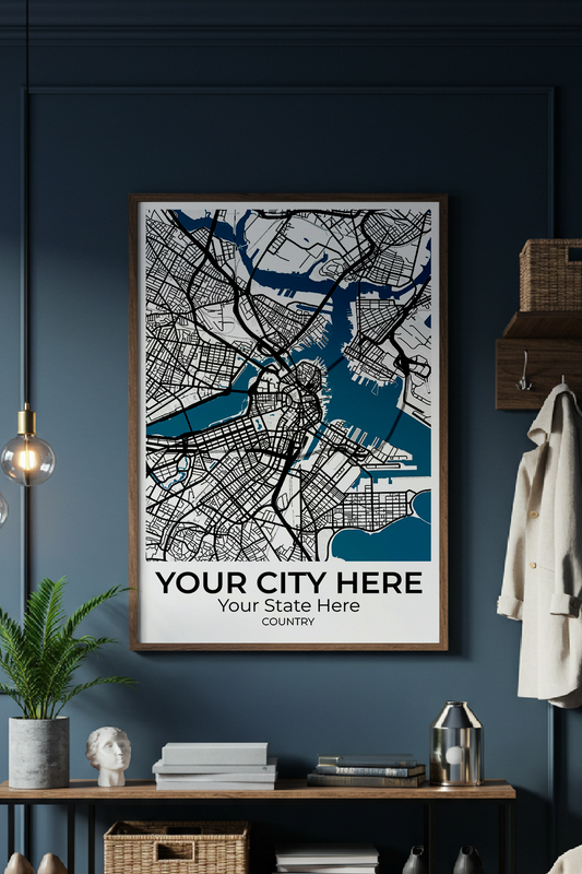 12+	Home Decor DIY Ideas Easy Combinations: Personalizable Framed Maps - Rochag