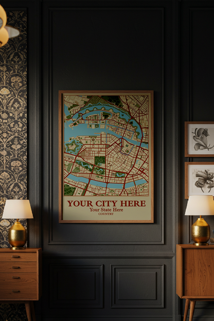 12+	Interior Design Decor Possibilities: Custom Wall Decor Maps