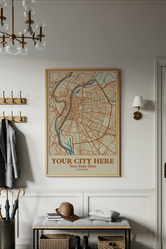 12+	Interior Designer Aesthetic	Options: Custom Wall Art Maps - Rochag