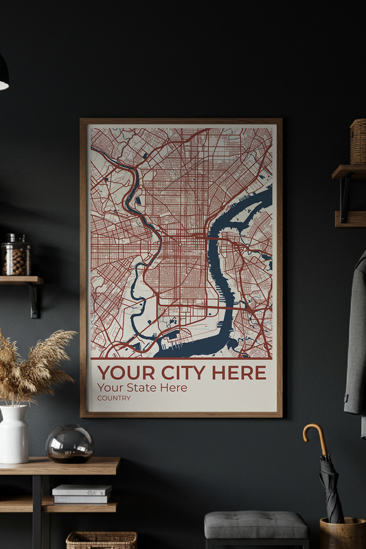 12+	Modern House Design Apartment Options: Custom Wall Art Maps - Rochag