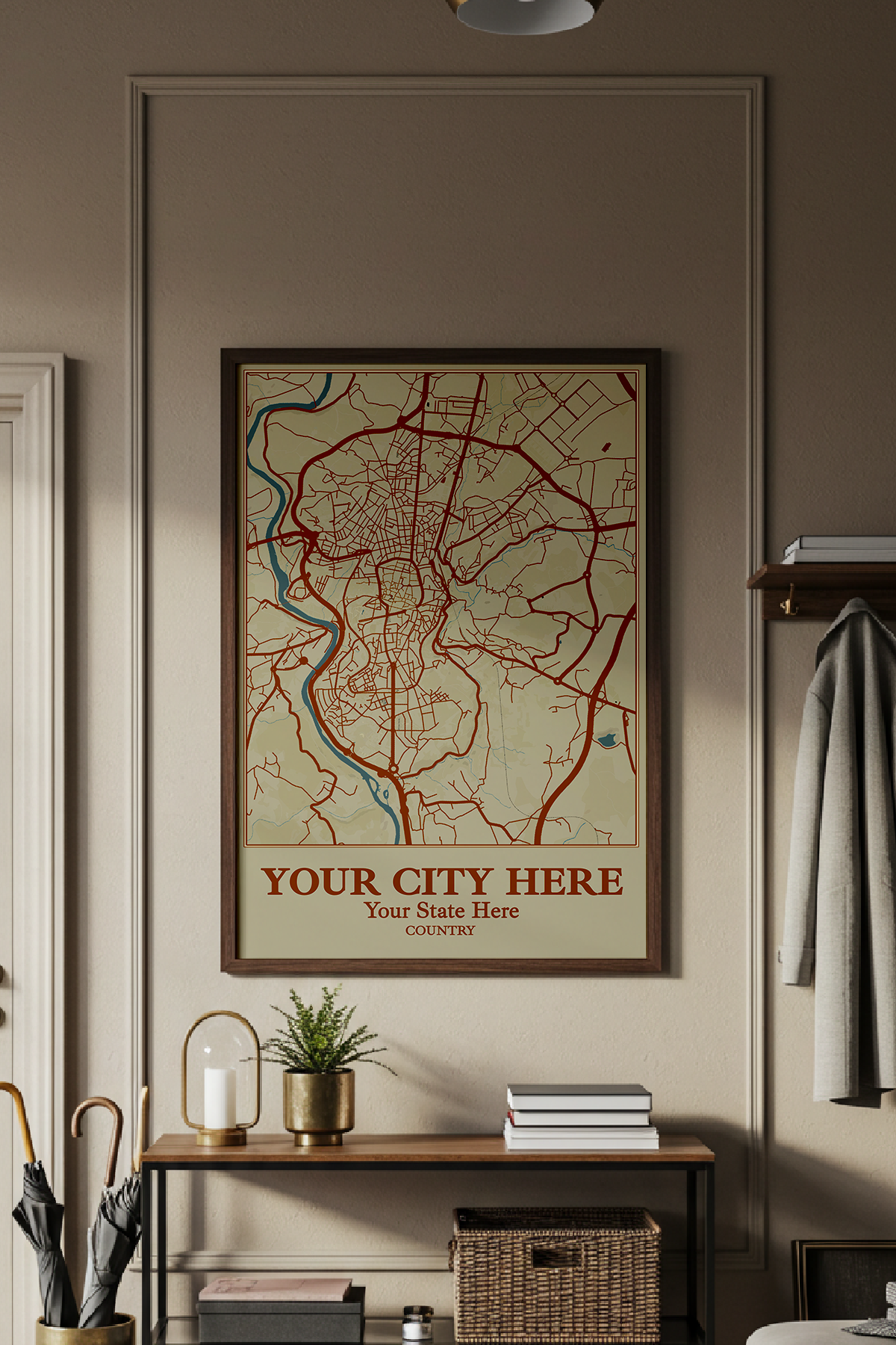 12+	New Home Decoration Design	Options: Custom Wall Art Maps - Rochag