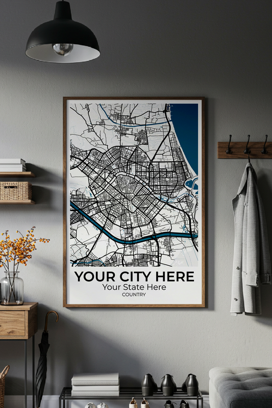 14+	Custom Furniture Design Alternatives: Customizable Wall Art Maps - Rochag