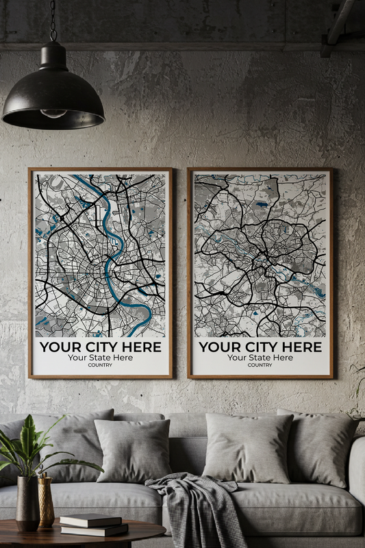 14+	Living Room Decor Cozy Ideas: Customizable Wall Decor Maps - Rochag