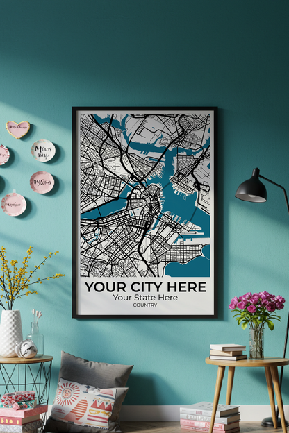 14+	Mothers Day Gift For Grandma	Alternatives: Customizable Wall Art Maps - Rochag