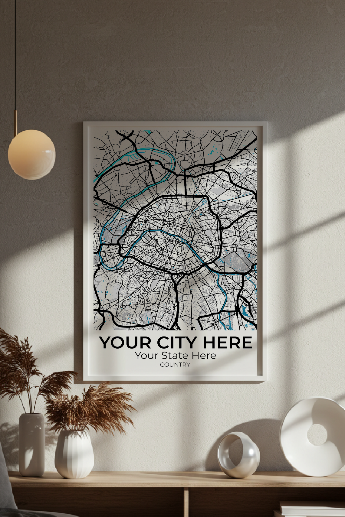 14+	Wall Art Decor Ideas Alternatives: Customizable Wall Art Maps