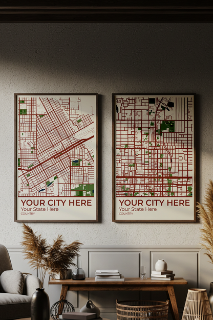 16+	Decoration At Home Options: Custom Wall Art Maps