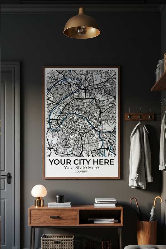 16+	Decorations For Home Luxury Options: Custom Wall Art Maps - Rochag