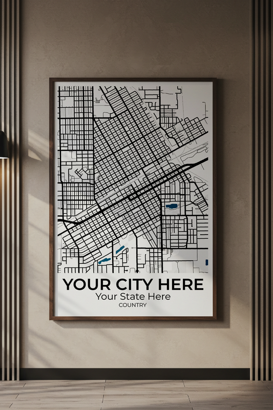 16+	Residential Building Entrance Combinations: Personalizable Framed Maps - Rochag